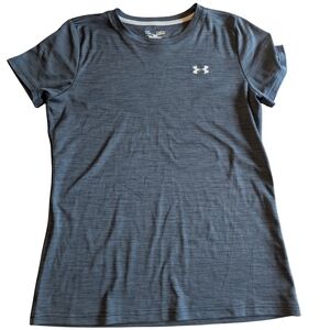 EUC Under Armour Women's Medium Loose Crewneck Heat Gear Short Sleeve Shirt